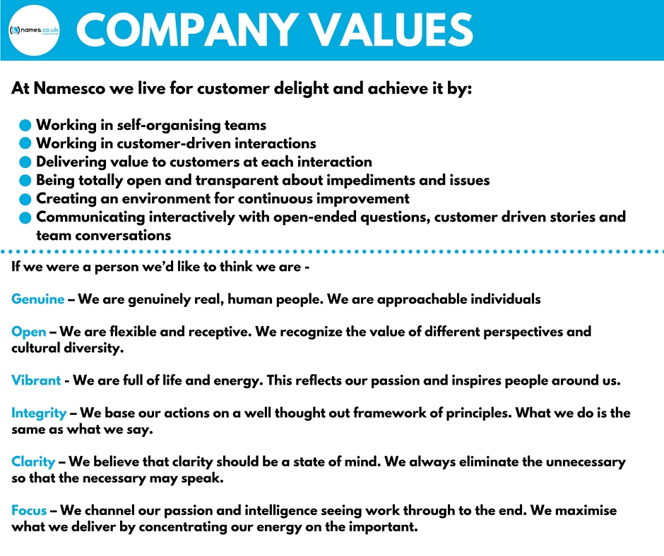 company values lr